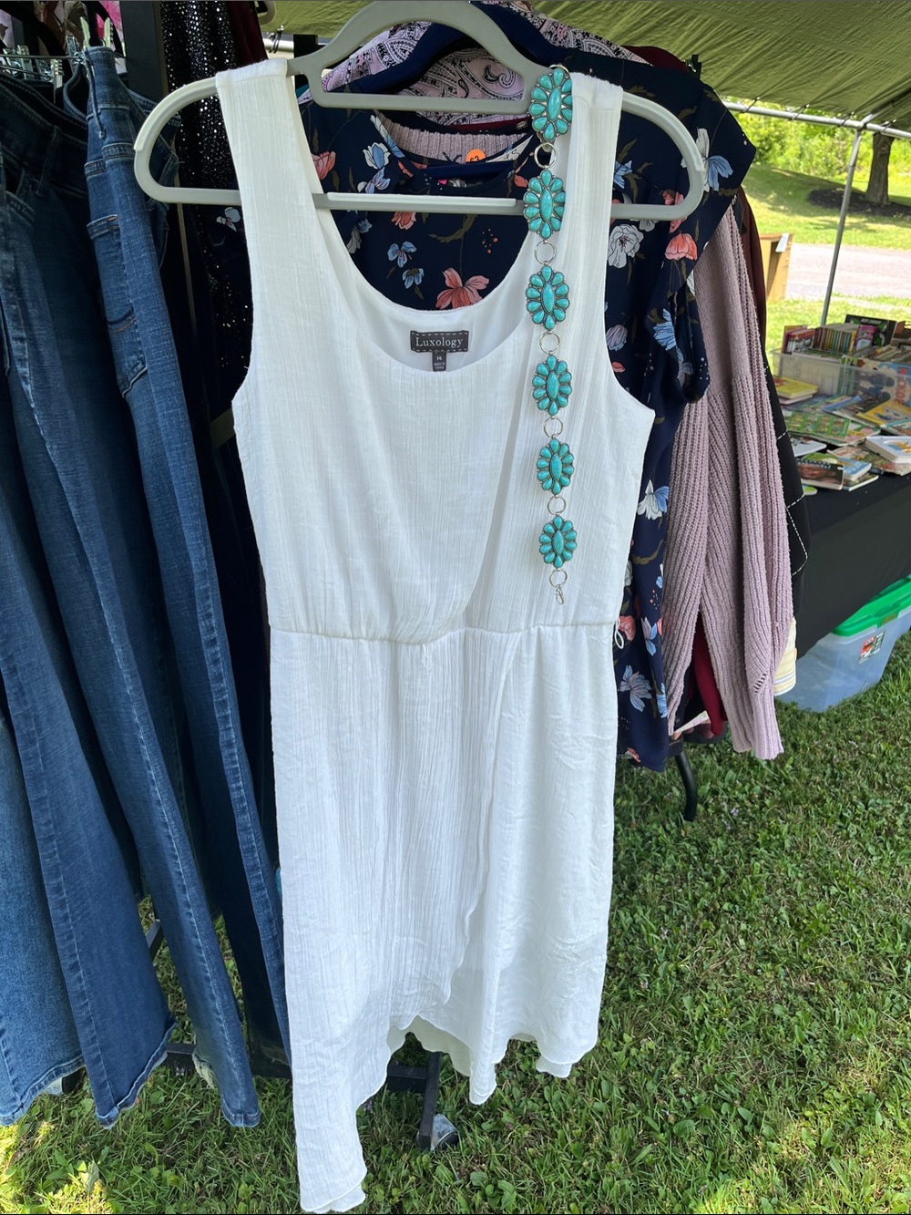 White dress